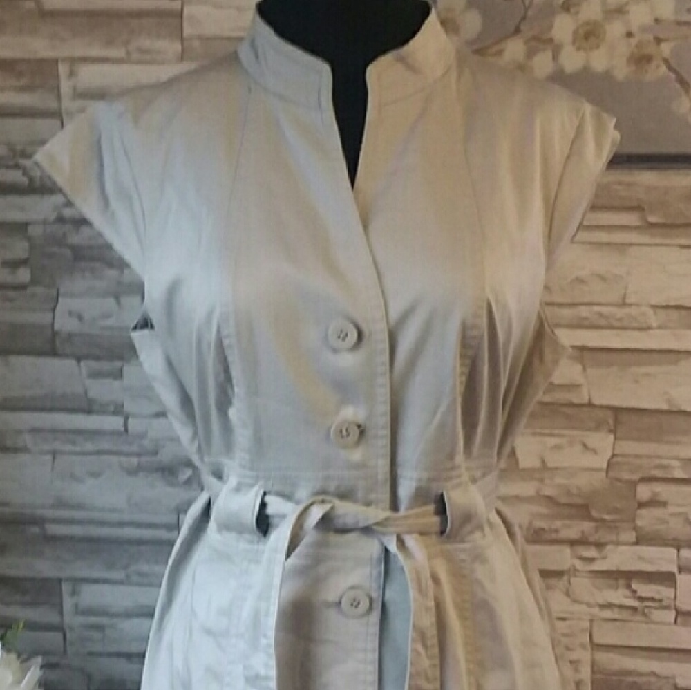trench-like dress